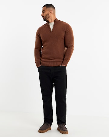 Lambswool 1/4 Zip Jumper