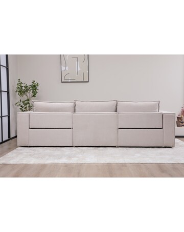 Campbell 3 Seater Power Recliner Sofa