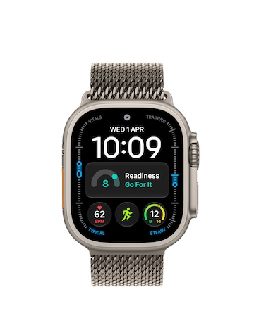 Apple Watch Ultra 4 GPS + Cellular 49mm - Natural Titanium/Milanese Loop - L