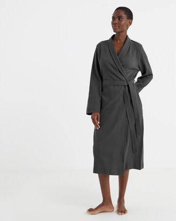 Pretty Secrets Cotton Waffle Dressing Gown