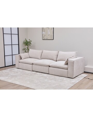 Campbell 3 Seater Power Recliner Sofa