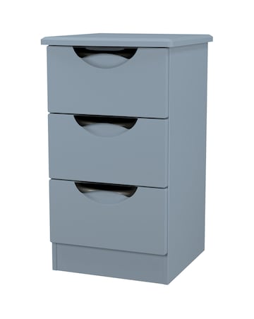 Haydn Ready Assembled 3 Drawer Bedside - Kids