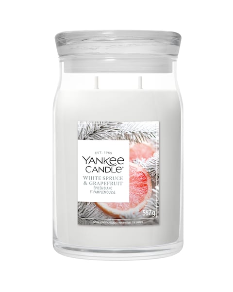 Yankee Candle Signature Large White Spruce & Grapefruit