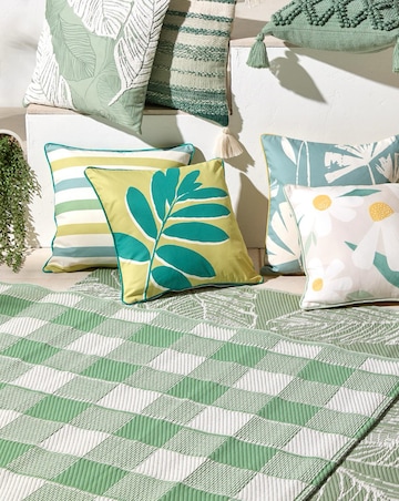 Gingham Outoor Rug
