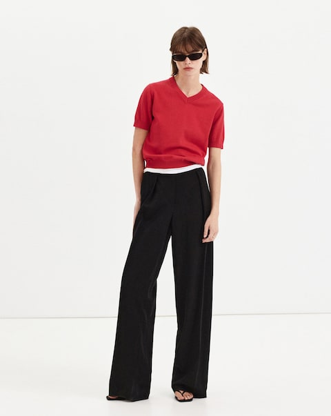 Mango Knitted Cotton Jumper