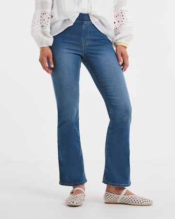 2 Pack Indigo/Black Bootcut Jeggings