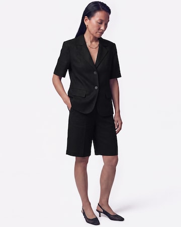 Anthology Linen Mix Half Sleeve Blazer