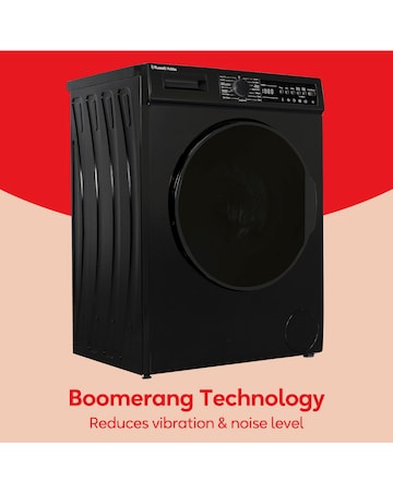 Russell Hobbs RH914W116B 9kg 1400rpm Washing Machine Black + Install