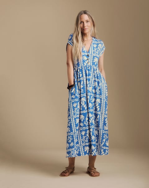 Julipa Printed Jersey Midi Dress