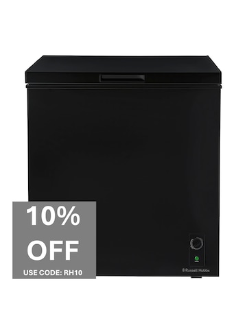 Russell Hobbs RH198CF0E1B 198 Litre Chest Freezer - Black