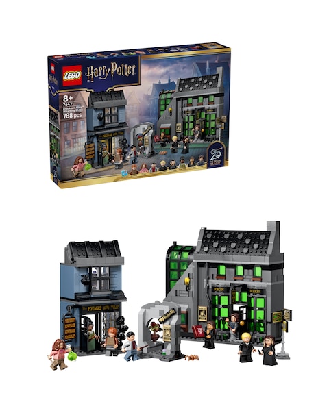LEGO Harry Potter Knockturn Alley Wizarding Shops 76471