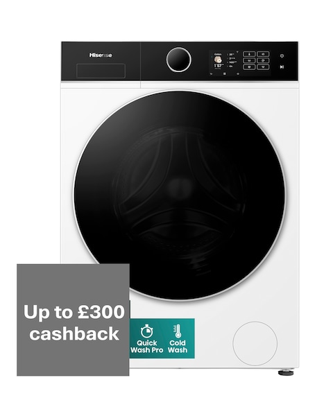 Hisense KitchenFit 5i Series WF5I9043BWFS 9kg Washing Machine - White