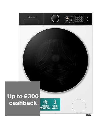 Hisense KitchenFit 5i Series WF5I9043BWFS 9kg Washing Machine - White