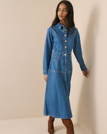 Nobody's Child Lee Tencel Midi Dress