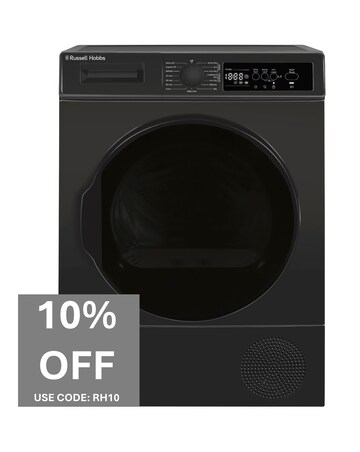 Russell Hobbs 12 Series RH8HPTD1E12AN 8kg Heat Pump Tumble Dryer + Install