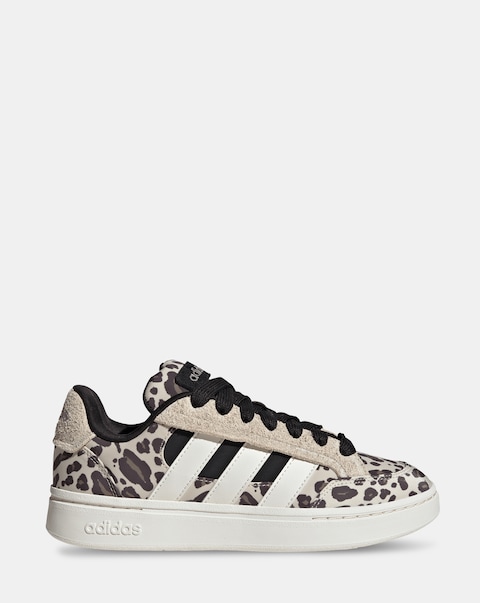 adidas Leopard Print Grand Court Alphas SK8 Trainers