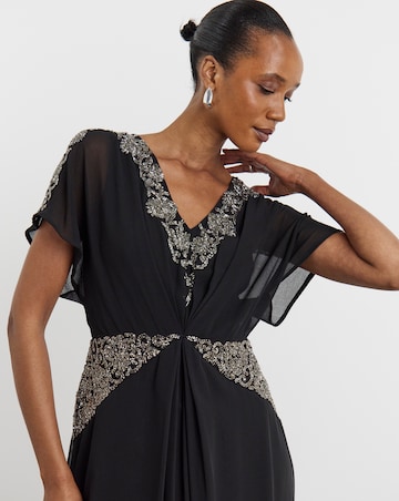 Joanna Hope Beaded Maxi Dress