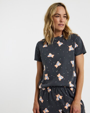 Pretty Secrets Value (2 Pack) Bear Print Pyjama Sets