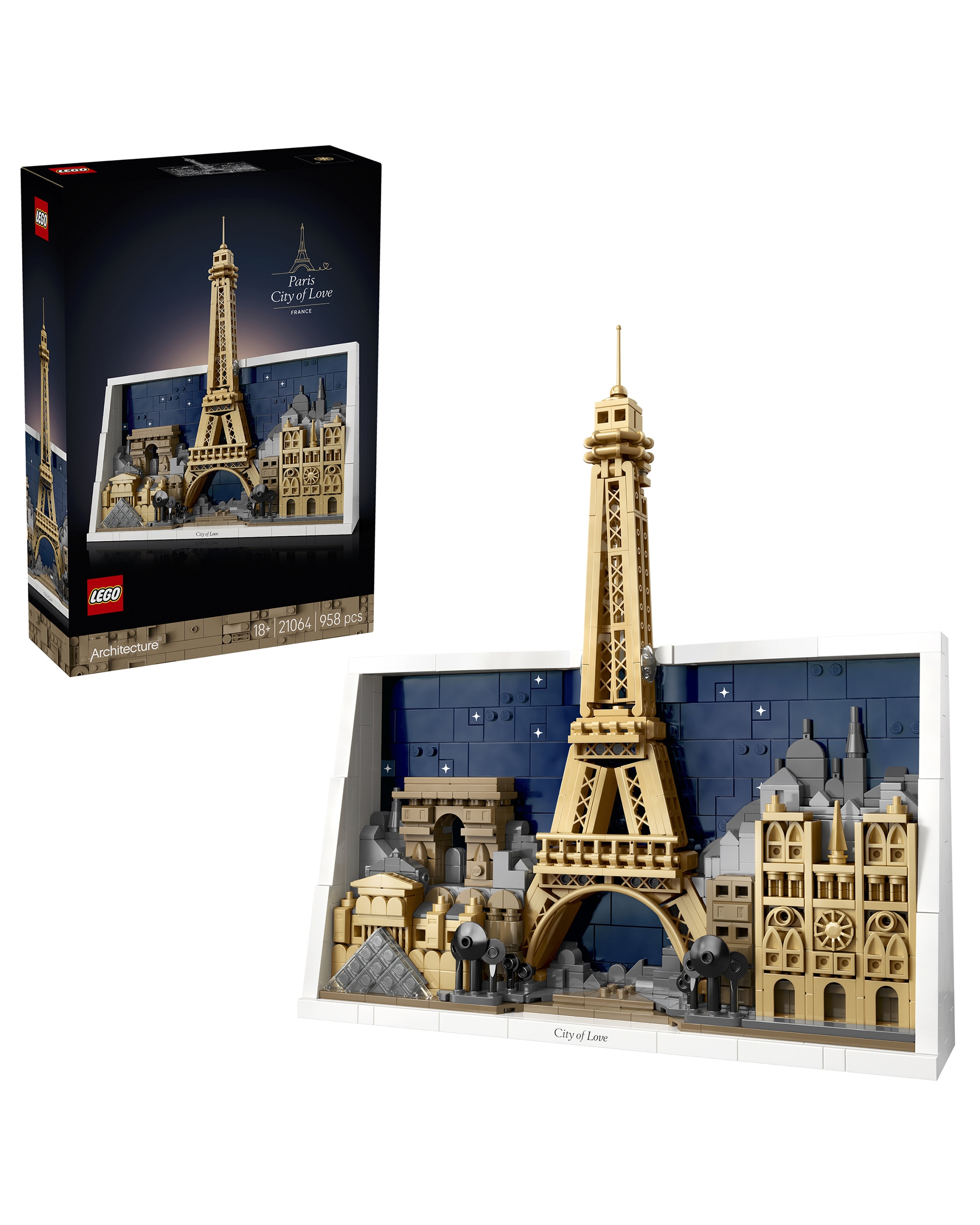 LEGO® Architecture Paris play set.