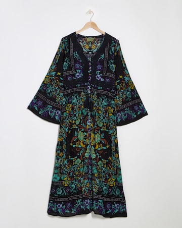 Joe Browns Marine Boho Crinkle Maxi Dress