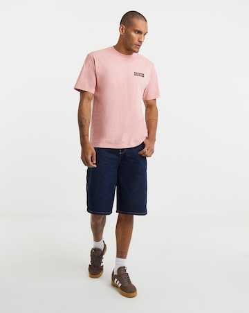 Dickies Short Sleeve Buchtell Back Graphic T-Shirt - Rose