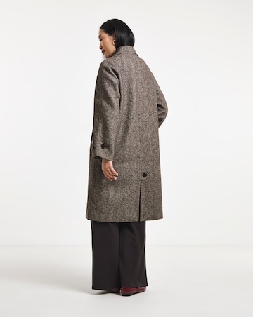 JDY Herringbone Long Coat