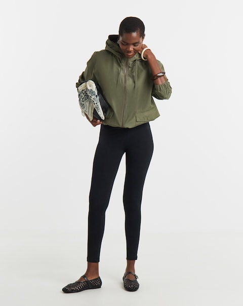 Cotton Rich High Waisted Legging