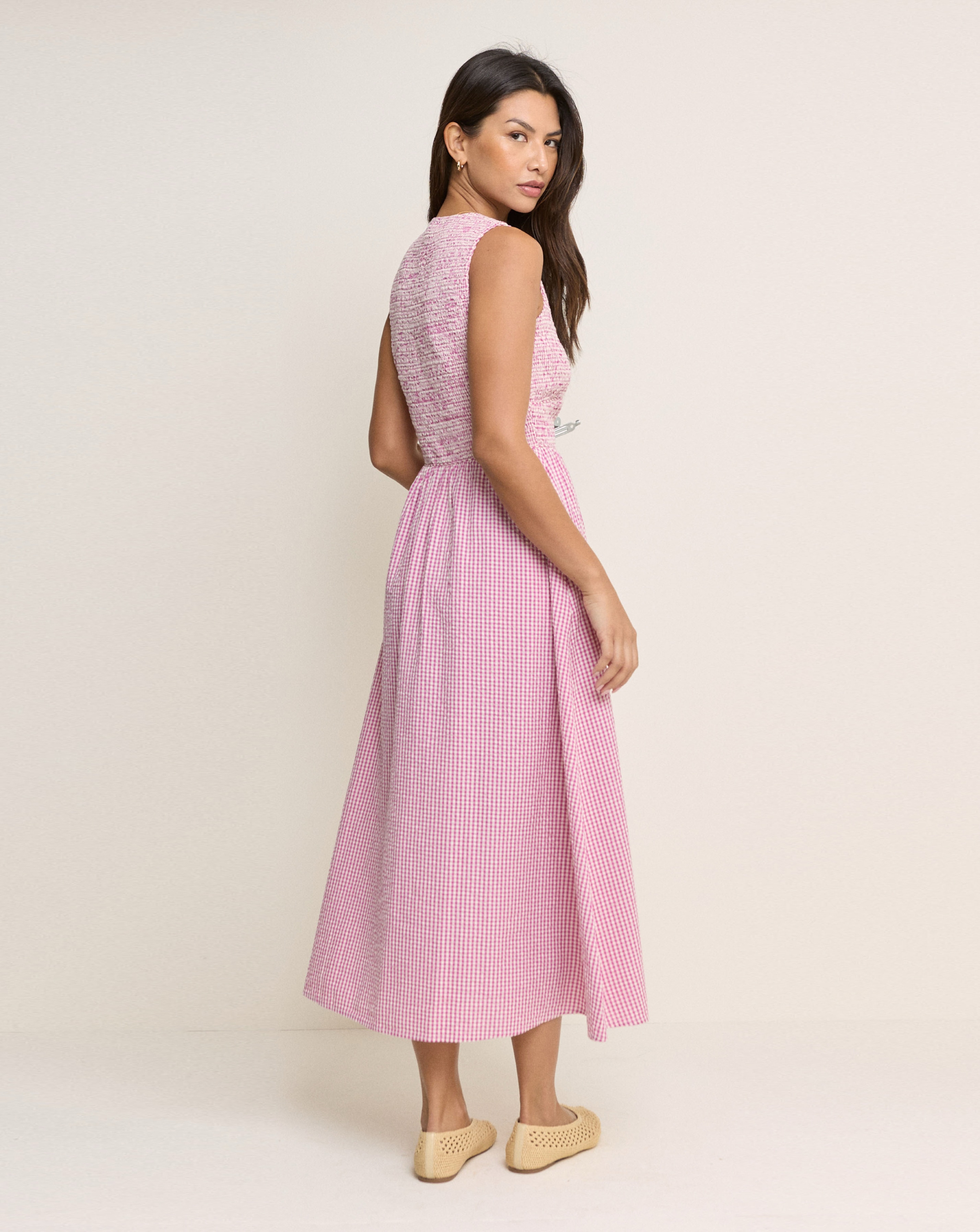 ワンピース Sleeveless Coat Dress Nobody's Child Sleeveless Eliza Midi Dress | JD Williams
