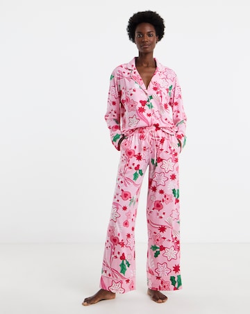 Pretty Secrets Christmas Print Family Pyjamas - Women
