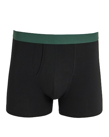 5 Pack Contrast Waistband Boxers