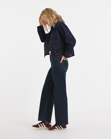 24/7 Indigo Wide Leg Jeans