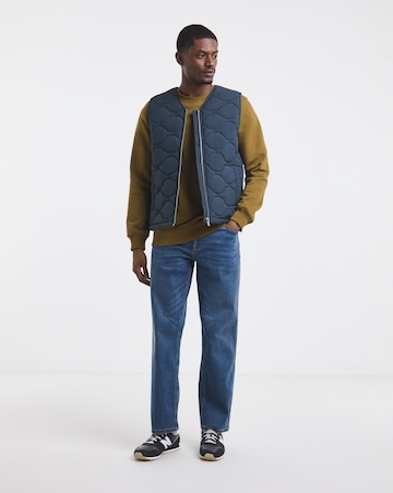 Pure Cotton Crew Neck Sweatshirt Long