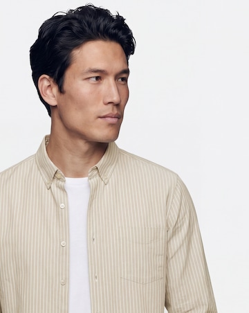 Oxford Stripe Long Sleeve Shirt