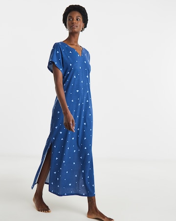 Julipa Value Heart Print Maxi Nightie