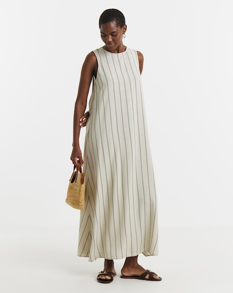 JDY Caya Linen Long Dress