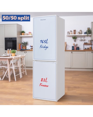 RUSSELL HOBBS 50/50 FRIDGE FREEZER INST