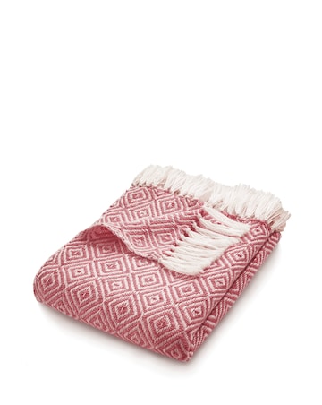 Woven Diamond Indoor/Outdoor Throw
