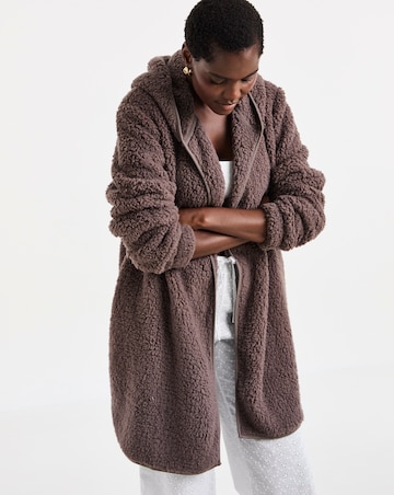 Pretty Secrets Supersoft Borg Lounge Cardigan