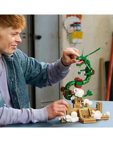 LEGO Pokemon Rayquaza Model