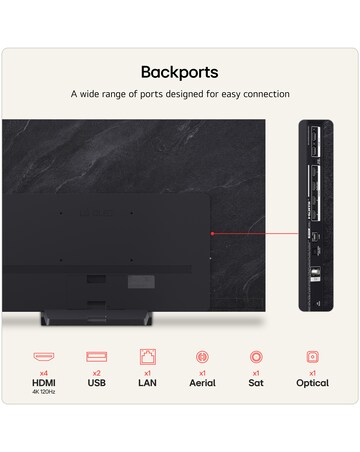 LG OLED65C66LB 65in OLED Evo AI 4K Smart TV