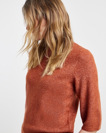 Sponge Short Sleeve Knitted Tee