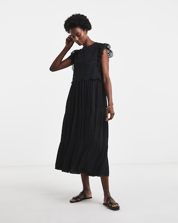 Broderie 2 - in - 1 Maxi Dress