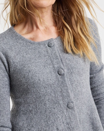 Peplum Cardigan