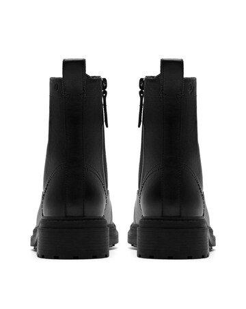 Clarks Leather Orinoco3 Lace Up Ankle Boot - Wide Fit (E)