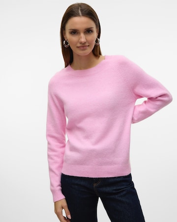 Vero Moda Pink Knitted Jumper