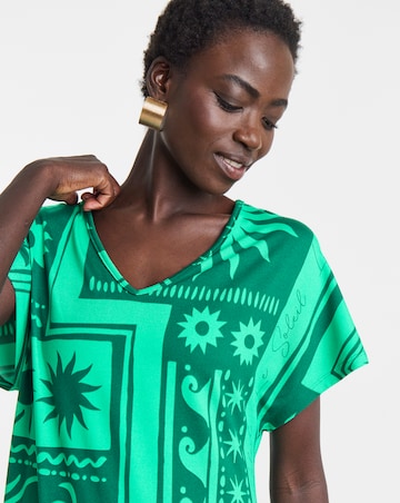 Jersey Midi T-Shirt Dress