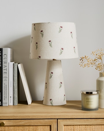Linnea Floral Table Lamp