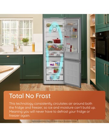 Hotpoint HPKF 3241 XR4UK Total No Frost 60/40 Fridge Freezer with VitalCare