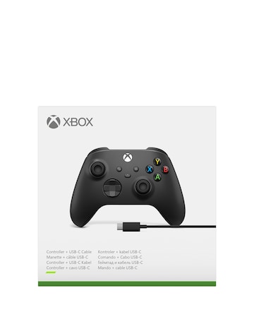 Xbox Wireless Controller with USB-C Cable - Carbon Black