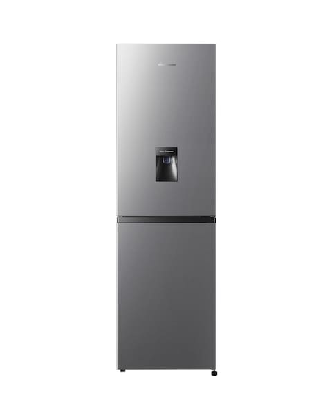 Fridgemaster MC55240DES Fridge Freezer with Water Dispenser- E Rated 175 CM